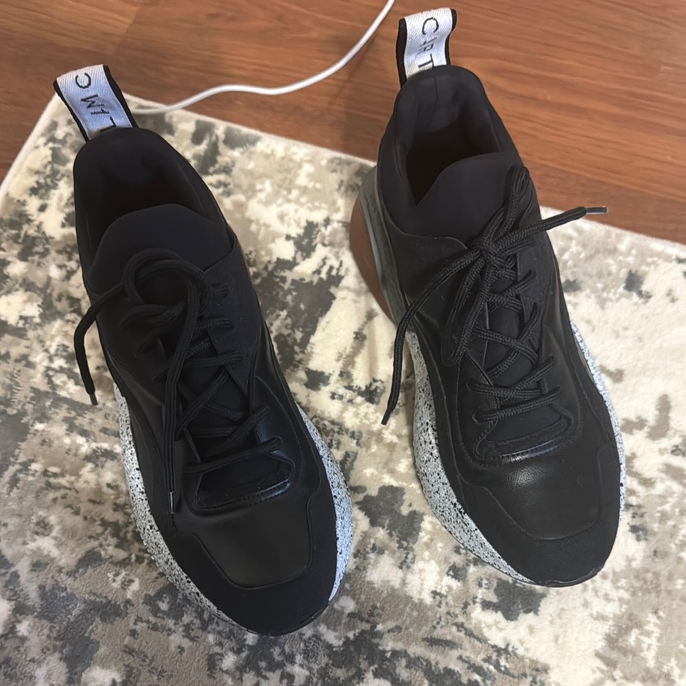 Stella McCartney Black and Gray Women’s Sneakers